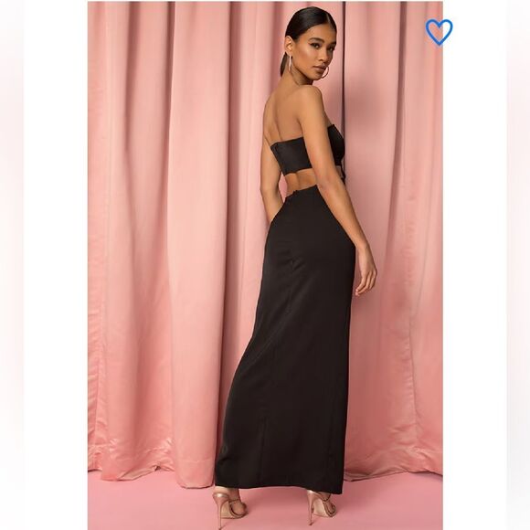 REVOLVE Black Strapless Maxi Dress - Picture 5 of 16
